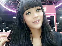 TrannyPool presents: Helloladyboy busty babe gets covered in cum