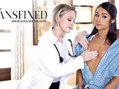 TrannyPool presents: Adult time transfixed: doctor. dee examines khloe kay
